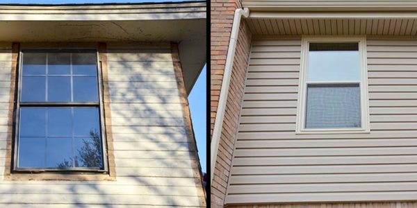 Vinyl Siding & Windows Arlington Before After 3