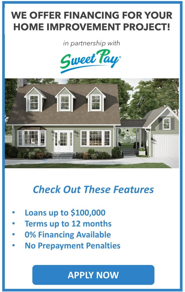 Apply for 0% interest financing.